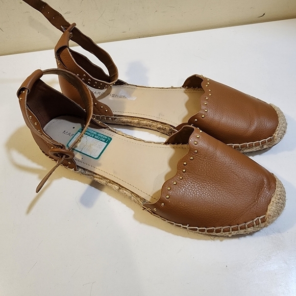MARC FISHER Jarquis2 Tan Strappy Espadrilles size 10M - Picture 2 of 11